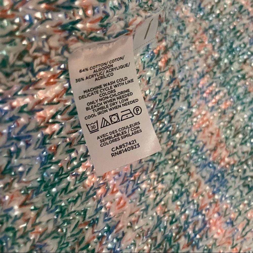 Loft | Spacedye Sweater Tank Top - Picture 8 of 8